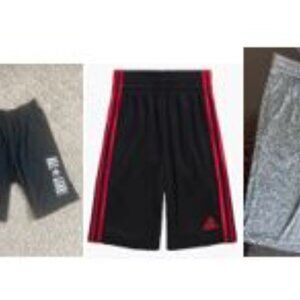 3 Boys Shorts - Adidas -L ,Converse -XL, Puma  -XL